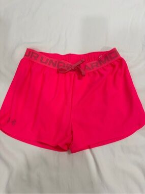 Under Armour kids Hot Pink Athletic Shorts